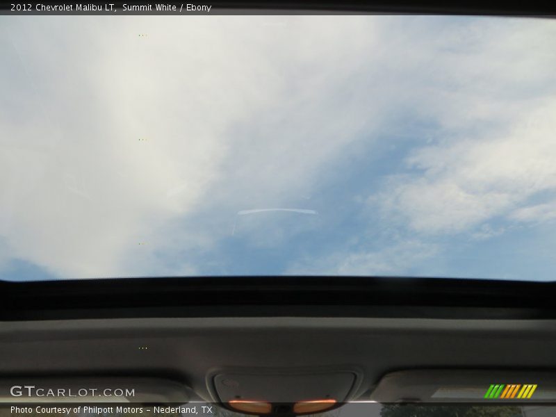 Summit White / Ebony 2012 Chevrolet Malibu LT