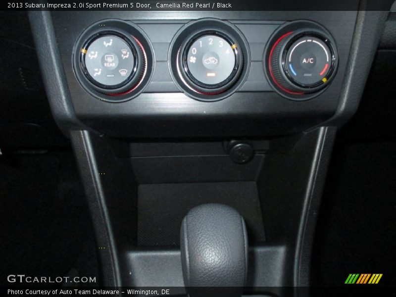 Camellia Red Pearl / Black 2013 Subaru Impreza 2.0i Sport Premium 5 Door