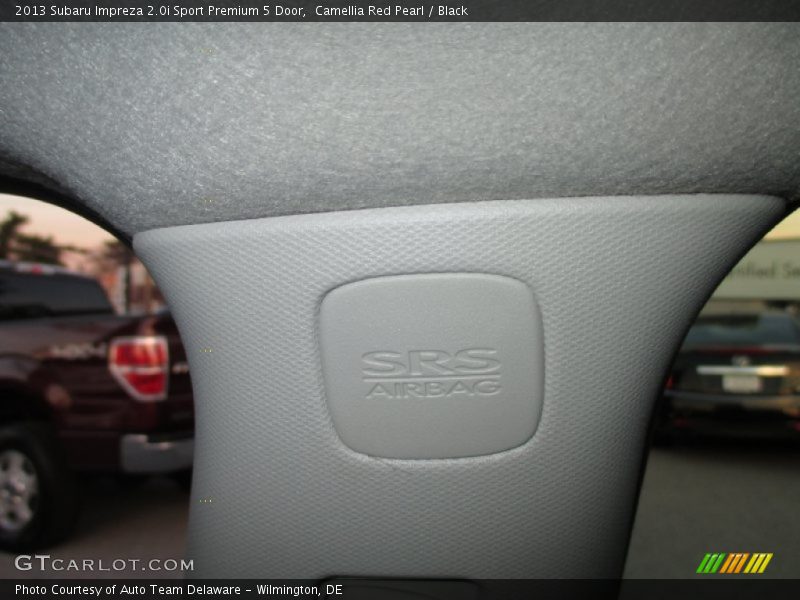 Camellia Red Pearl / Black 2013 Subaru Impreza 2.0i Sport Premium 5 Door