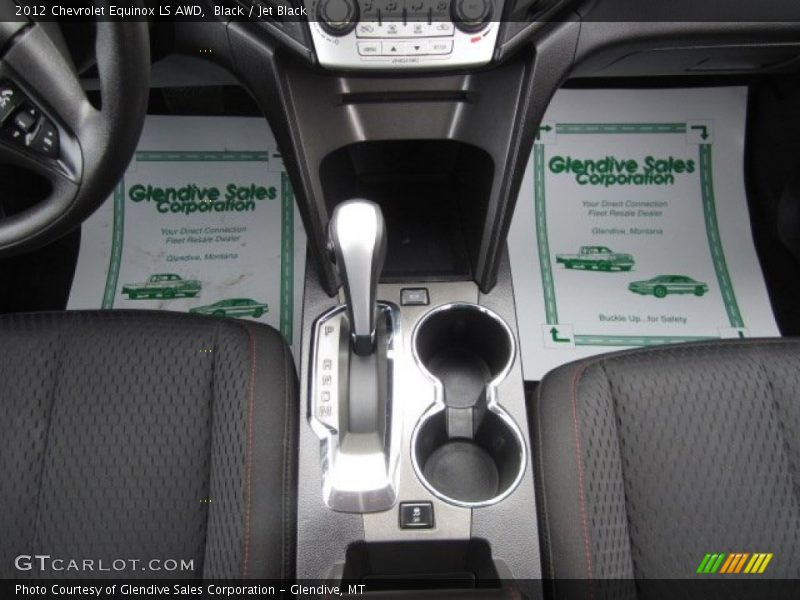 Black / Jet Black 2012 Chevrolet Equinox LS AWD