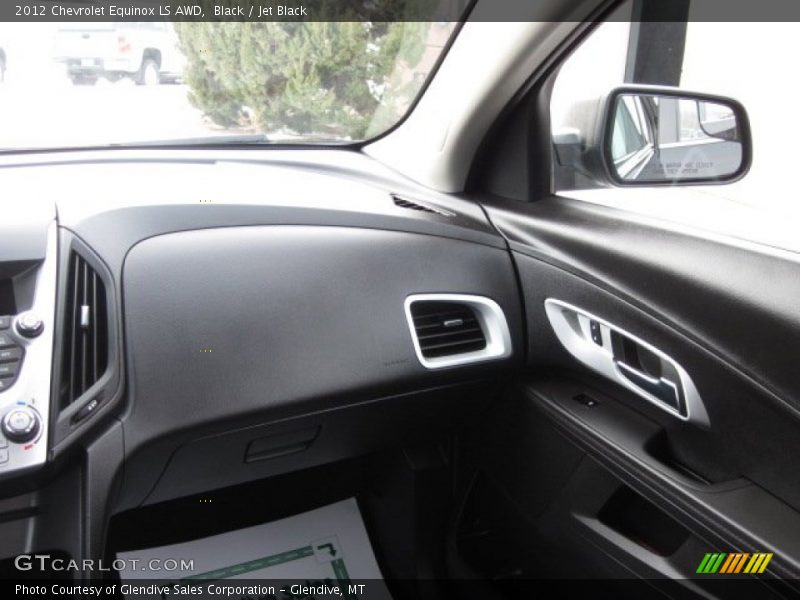 Black / Jet Black 2012 Chevrolet Equinox LS AWD