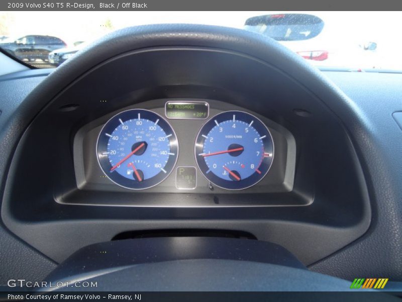  2009 S40 T5 R-Design T5 R-Design Gauges