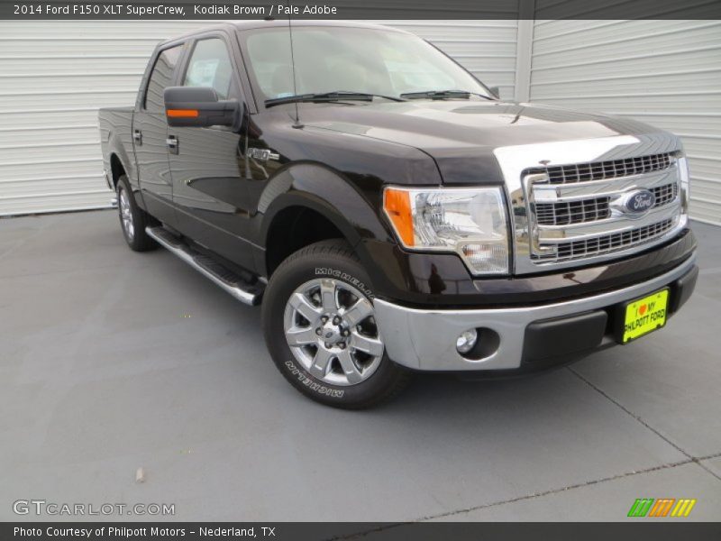 Kodiak Brown / Pale Adobe 2014 Ford F150 XLT SuperCrew