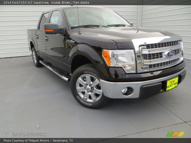 Kodiak Brown / Pale Adobe 2014 Ford F150 XLT SuperCrew