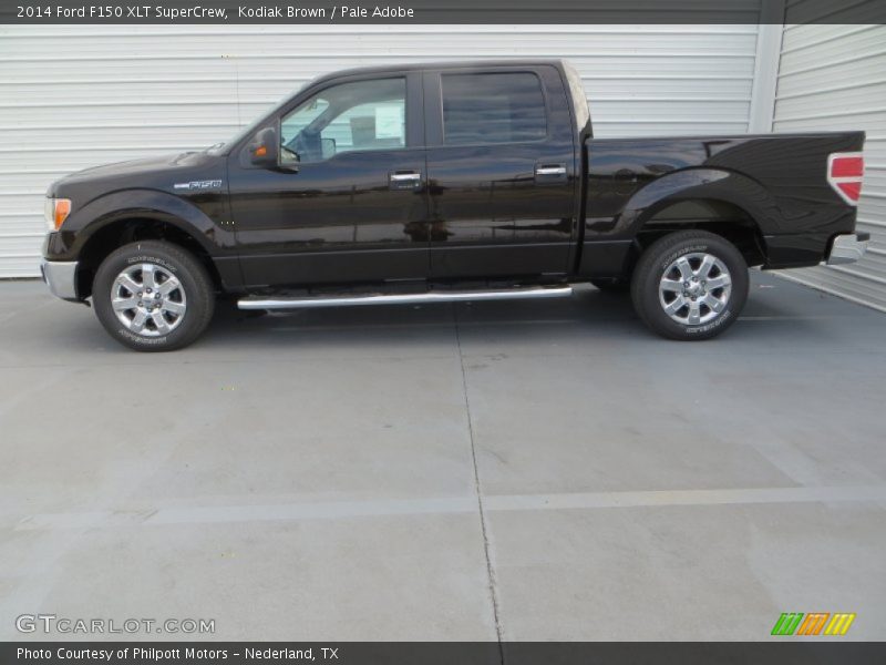 Kodiak Brown / Pale Adobe 2014 Ford F150 XLT SuperCrew