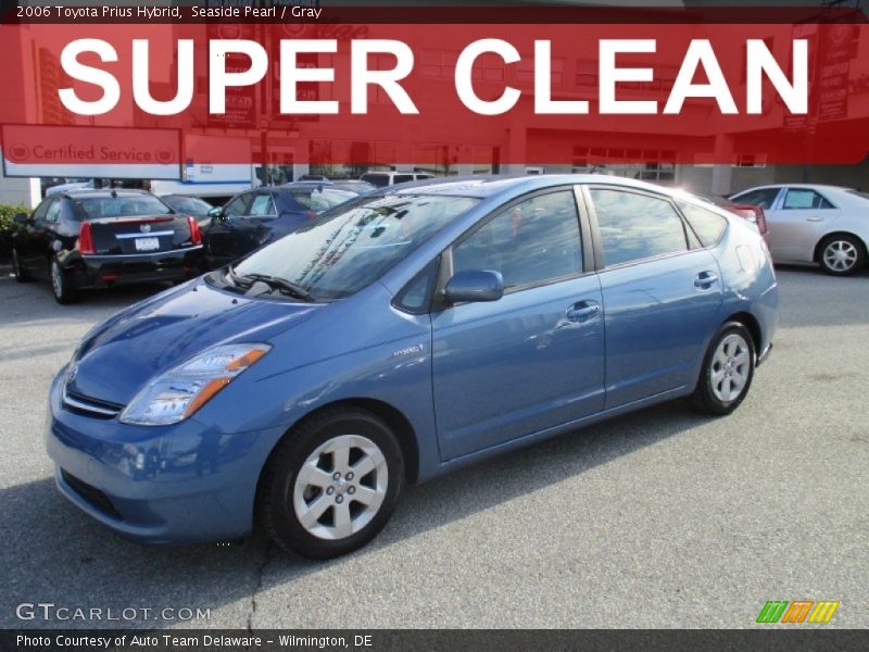 Seaside Pearl / Gray 2006 Toyota Prius Hybrid