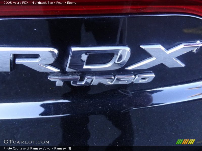 Nighthawk Black Pearl / Ebony 2008 Acura RDX