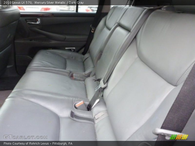 Mercury Silver Metallic / Dark Gray 2010 Lexus LX 570