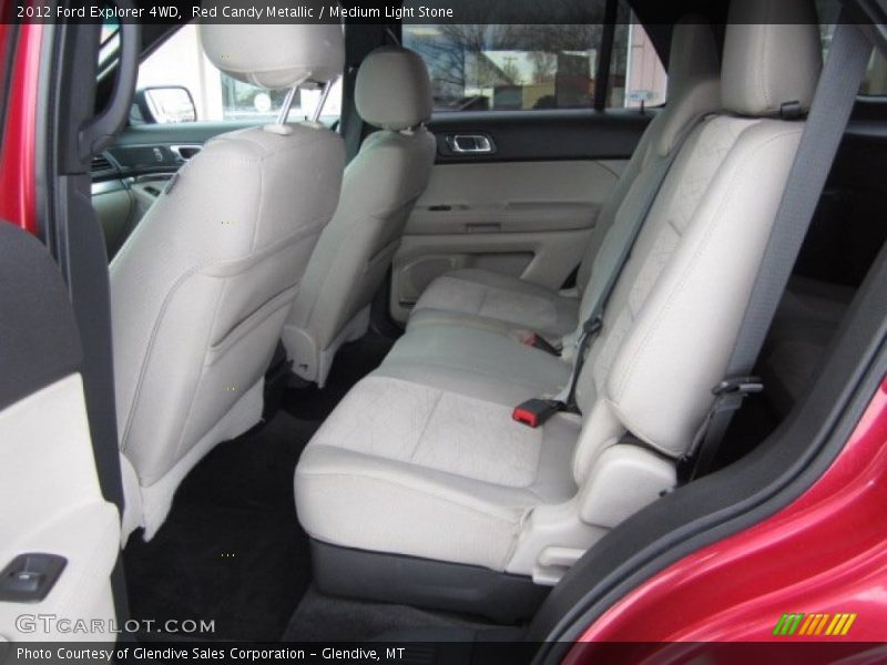 Red Candy Metallic / Medium Light Stone 2012 Ford Explorer 4WD
