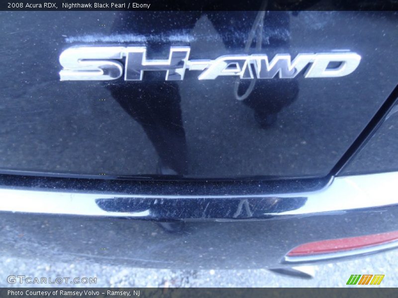 Nighthawk Black Pearl / Ebony 2008 Acura RDX
