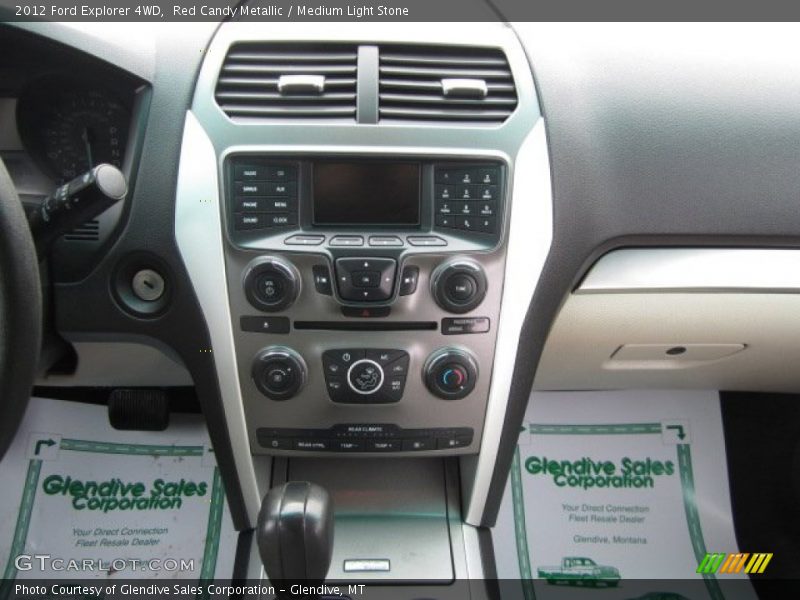 Red Candy Metallic / Medium Light Stone 2012 Ford Explorer 4WD