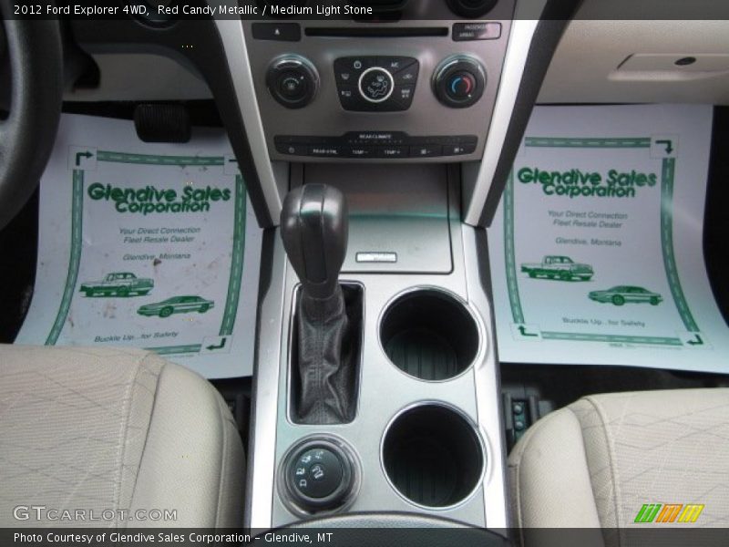 Red Candy Metallic / Medium Light Stone 2012 Ford Explorer 4WD