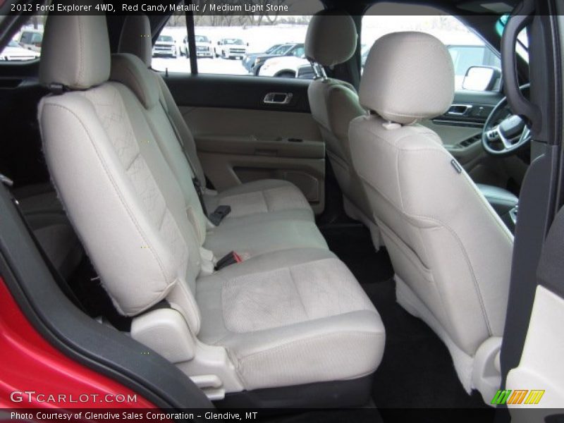 Red Candy Metallic / Medium Light Stone 2012 Ford Explorer 4WD