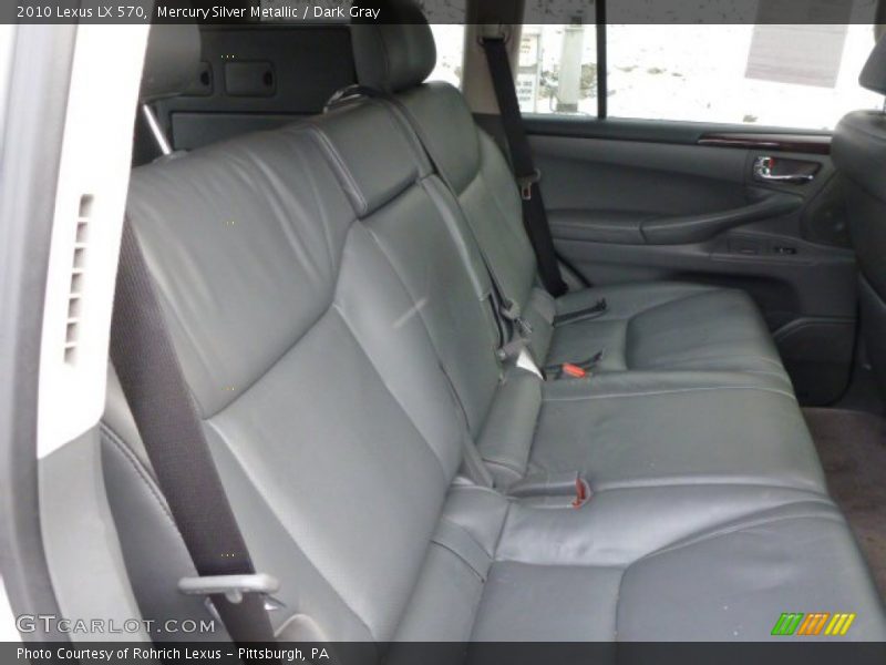 Mercury Silver Metallic / Dark Gray 2010 Lexus LX 570