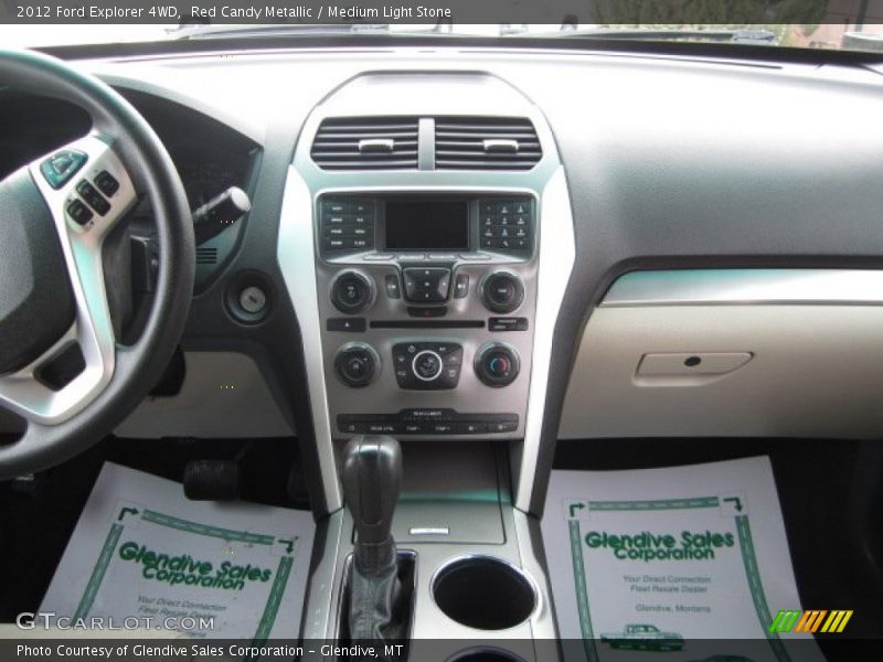 Red Candy Metallic / Medium Light Stone 2012 Ford Explorer 4WD
