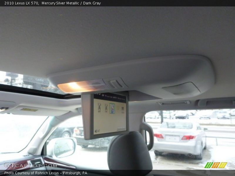 Mercury Silver Metallic / Dark Gray 2010 Lexus LX 570