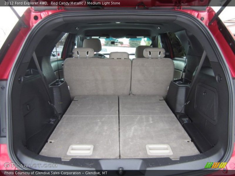  2012 Explorer 4WD Trunk