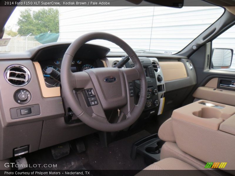 Kodiak Brown / Pale Adobe 2014 Ford F150 XLT SuperCrew