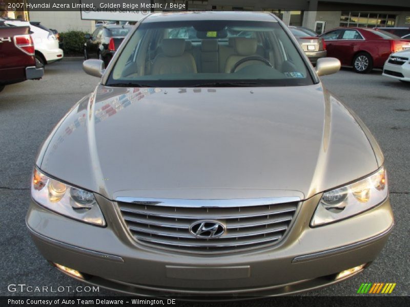 Golden Beige Metallic / Beige 2007 Hyundai Azera Limited