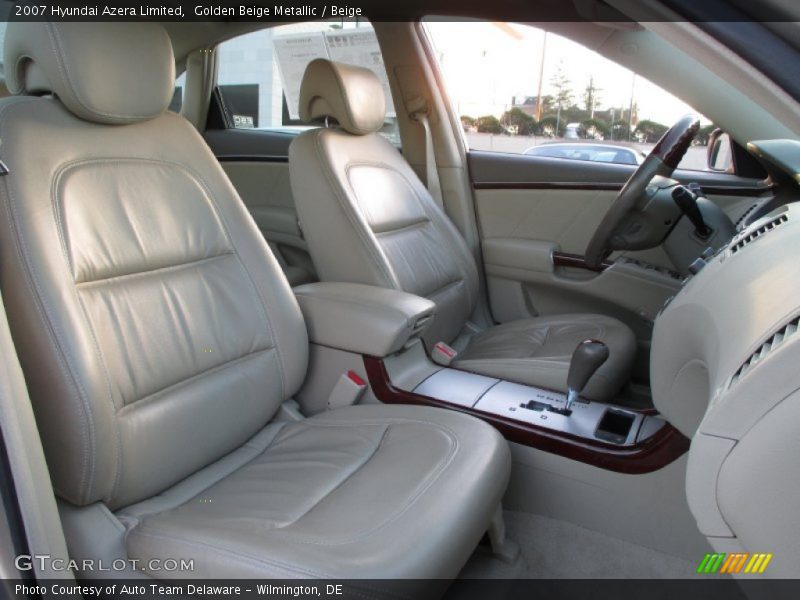 Golden Beige Metallic / Beige 2007 Hyundai Azera Limited