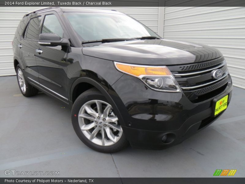 Tuxedo Black / Charcoal Black 2014 Ford Explorer Limited
