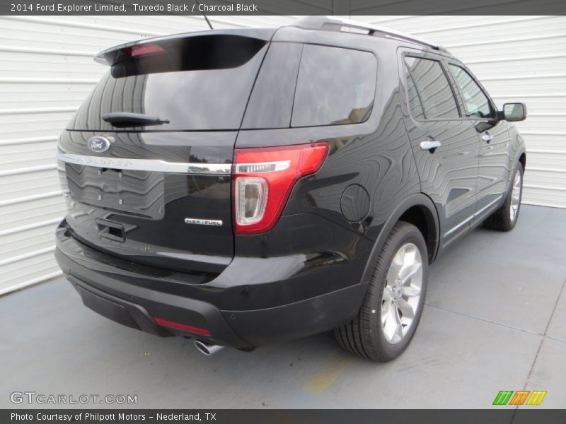 Tuxedo Black / Charcoal Black 2014 Ford Explorer Limited