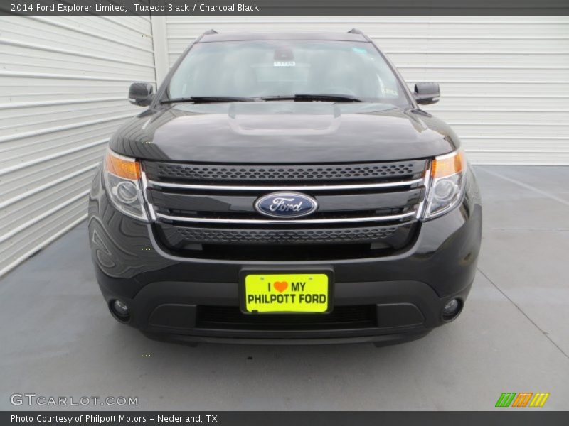 Tuxedo Black / Charcoal Black 2014 Ford Explorer Limited
