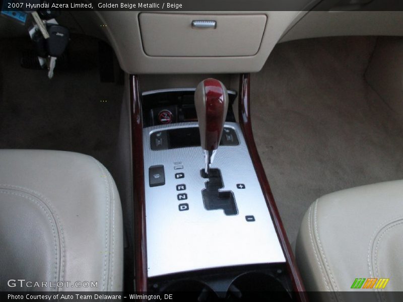  2007 Azera Limited 5 Speed Automatic Shifter