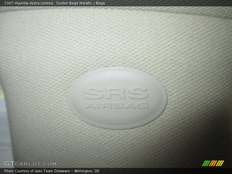 Golden Beige Metallic / Beige 2007 Hyundai Azera Limited