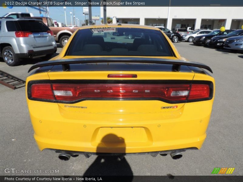 Stinger Yellow / Black/Super Bee Stripes 2012 Dodge Charger SRT8 Super Bee