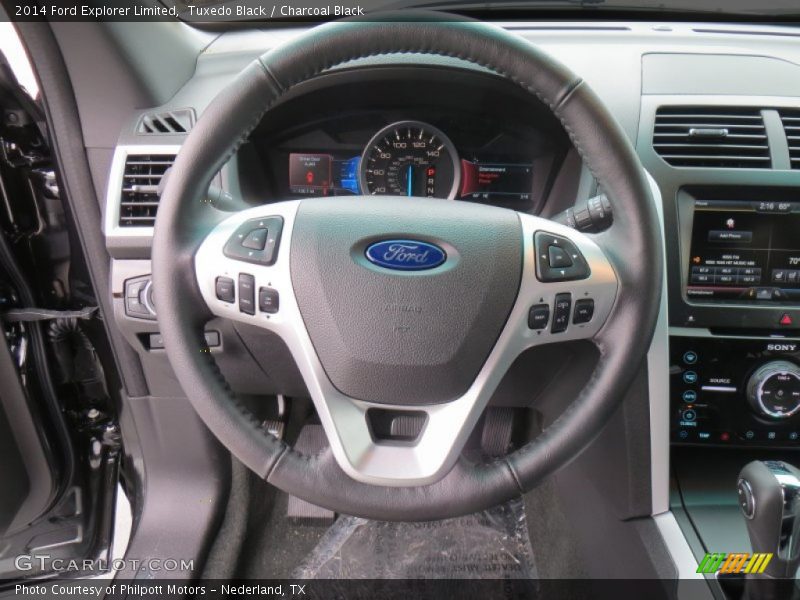 Tuxedo Black / Charcoal Black 2014 Ford Explorer Limited