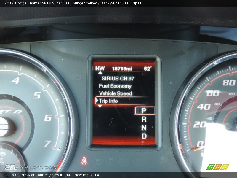 Stinger Yellow / Black/Super Bee Stripes 2012 Dodge Charger SRT8 Super Bee