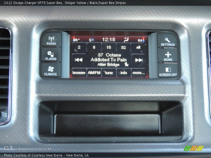 Stinger Yellow / Black/Super Bee Stripes 2012 Dodge Charger SRT8 Super Bee