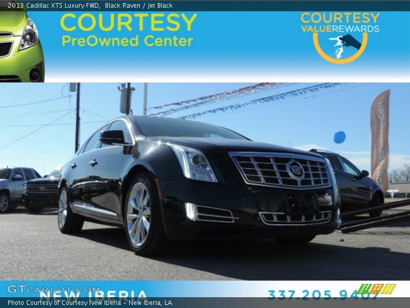 Black Raven / Jet Black 2013 Cadillac XTS Luxury FWD