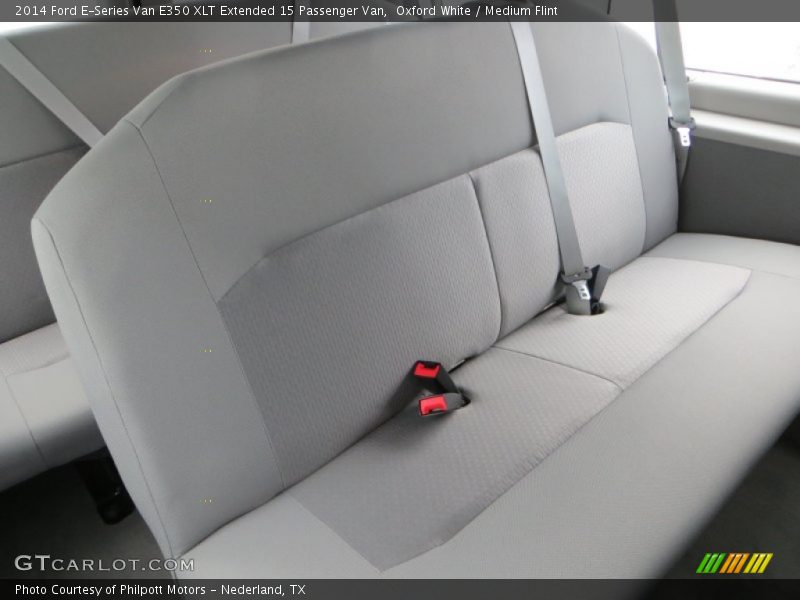 Rear Seat of 2014 E-Series Van E350 XLT Extended 15 Passenger Van