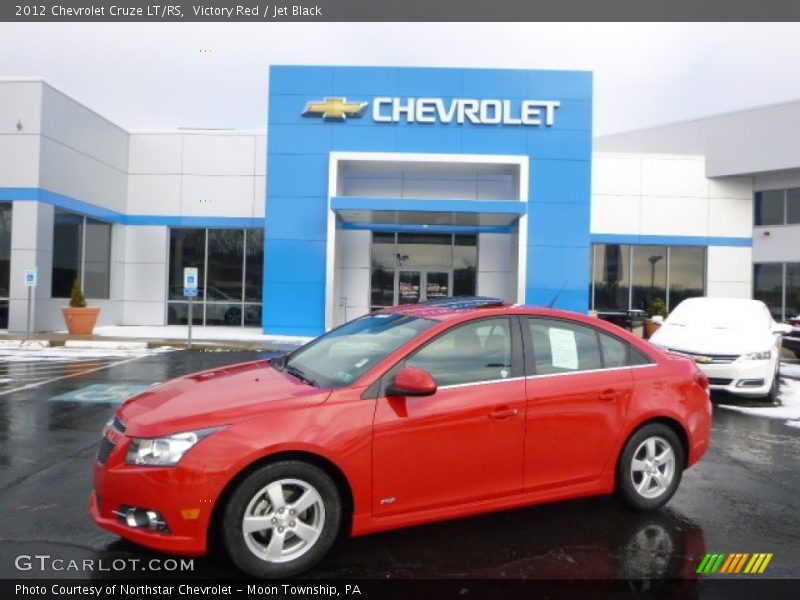 Victory Red / Jet Black 2012 Chevrolet Cruze LT/RS