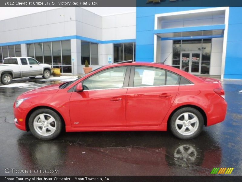 Victory Red / Jet Black 2012 Chevrolet Cruze LT/RS