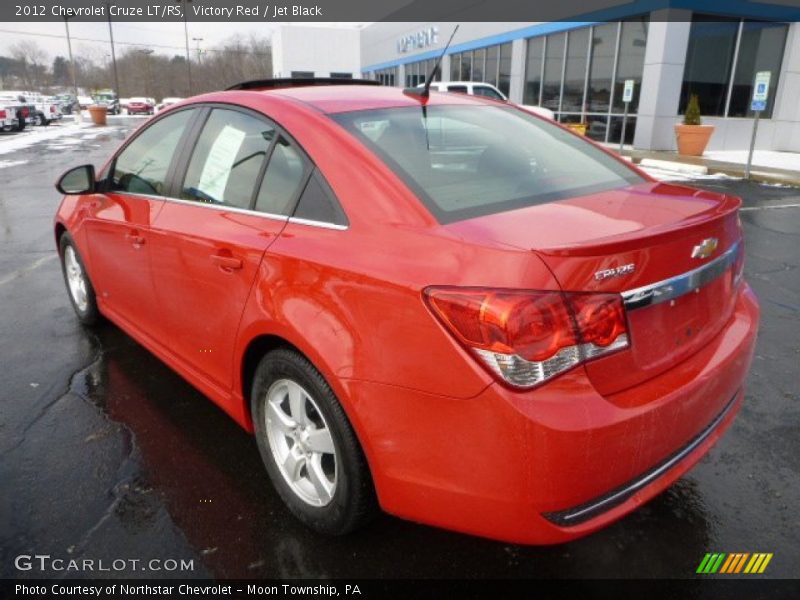 Victory Red / Jet Black 2012 Chevrolet Cruze LT/RS