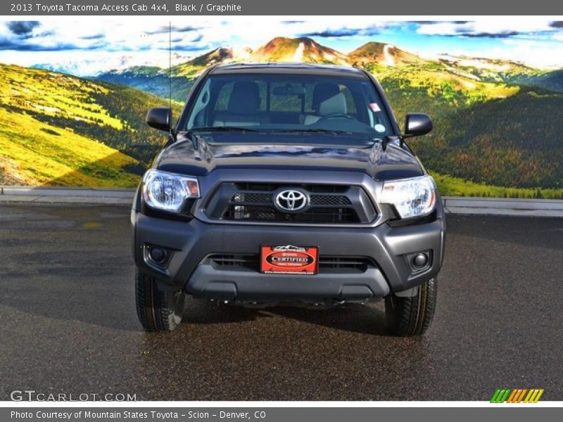 Black / Graphite 2013 Toyota Tacoma Access Cab 4x4