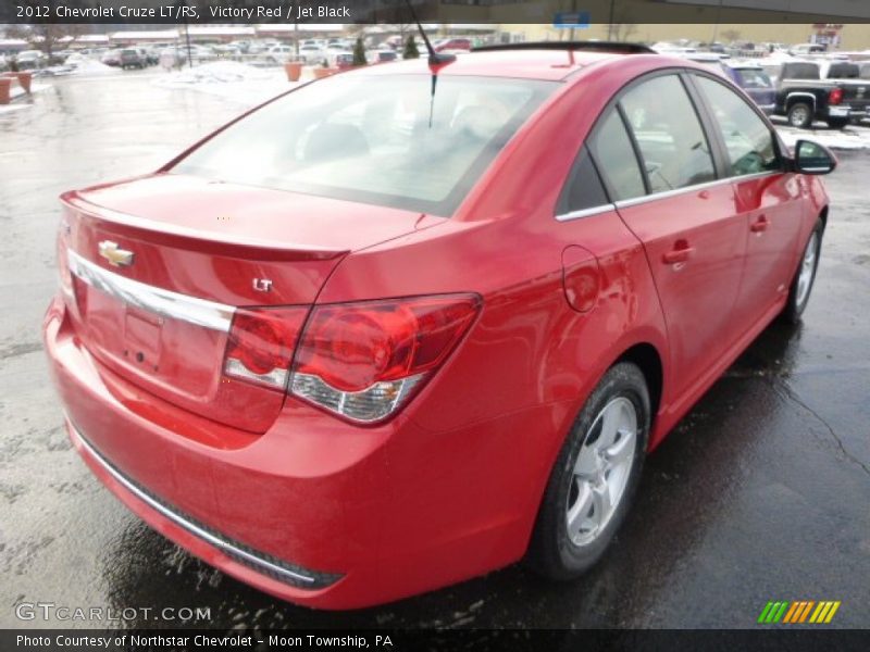 Victory Red / Jet Black 2012 Chevrolet Cruze LT/RS
