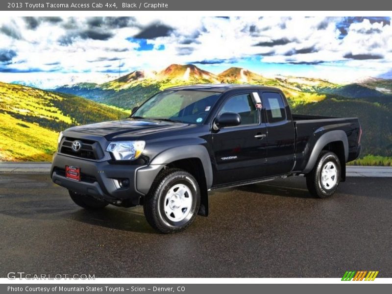 Black / Graphite 2013 Toyota Tacoma Access Cab 4x4