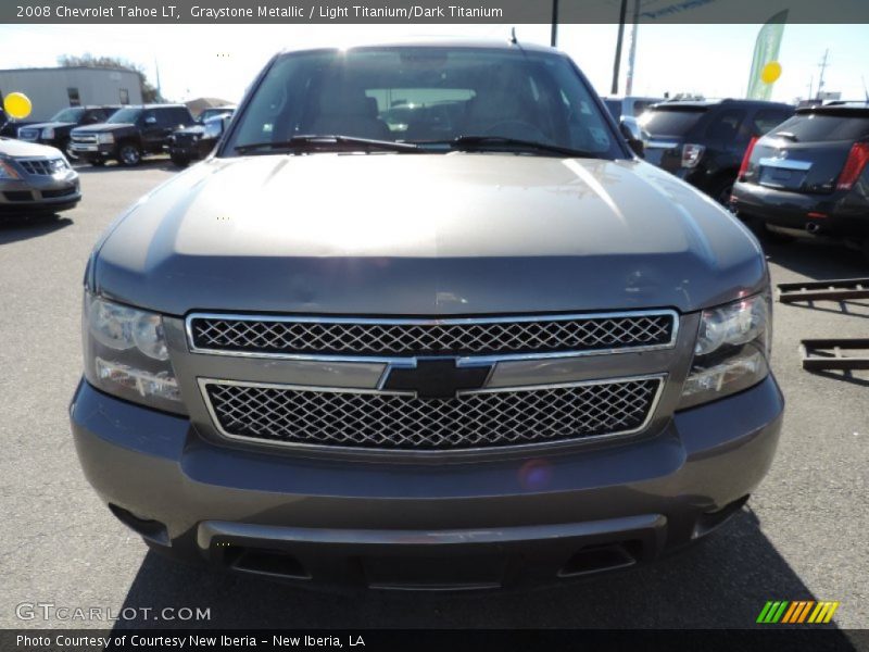 Graystone Metallic / Light Titanium/Dark Titanium 2008 Chevrolet Tahoe LT