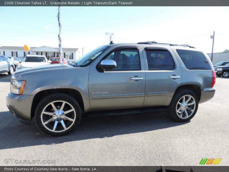 Graystone Metallic / Light Titanium/Dark Titanium 2008 Chevrolet Tahoe LT