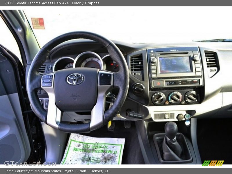 Black / Graphite 2013 Toyota Tacoma Access Cab 4x4