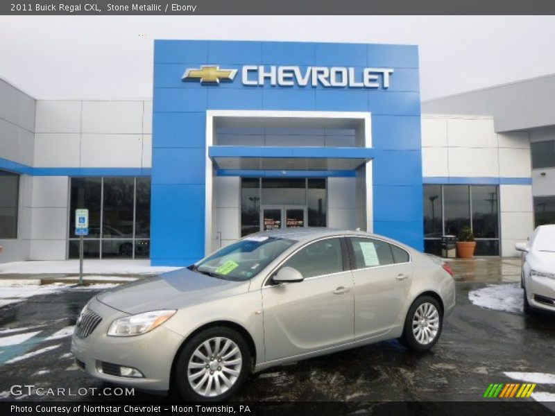 Stone Metallic / Ebony 2011 Buick Regal CXL
