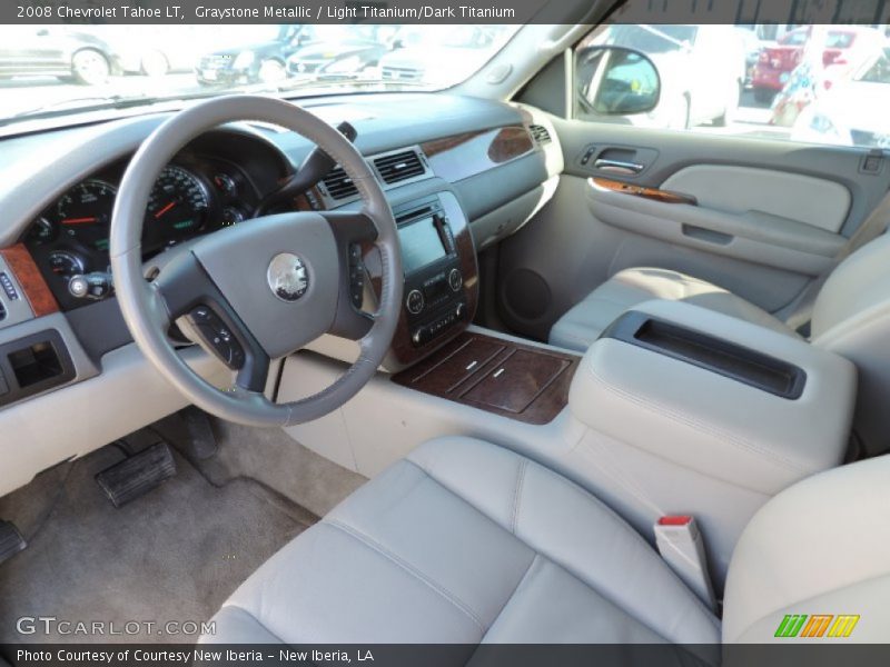 Graystone Metallic / Light Titanium/Dark Titanium 2008 Chevrolet Tahoe LT