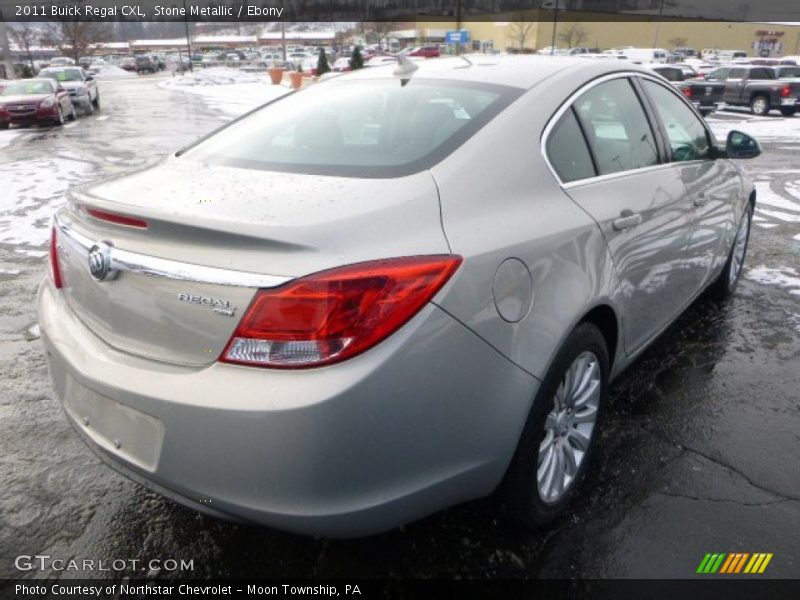 Stone Metallic / Ebony 2011 Buick Regal CXL