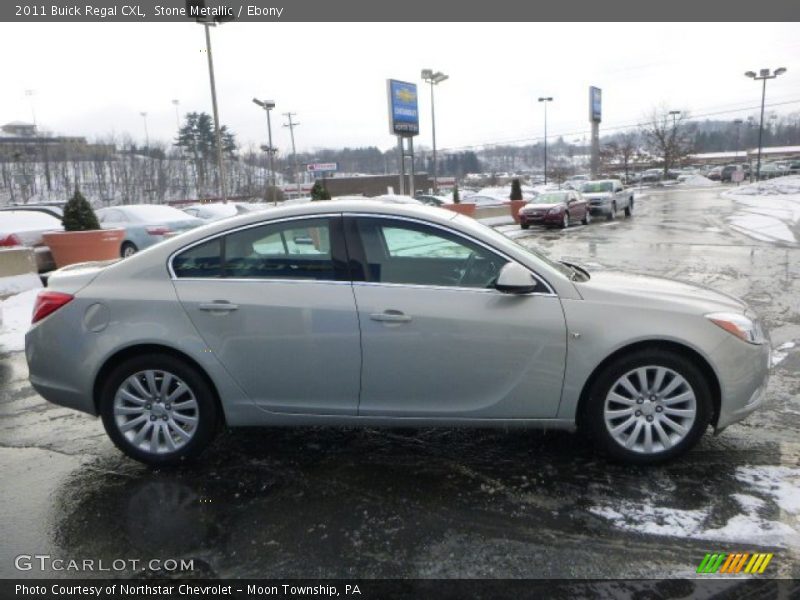 Stone Metallic / Ebony 2011 Buick Regal CXL
