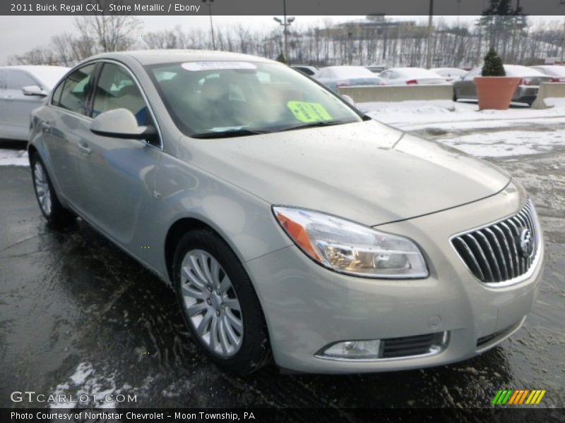 Stone Metallic / Ebony 2011 Buick Regal CXL