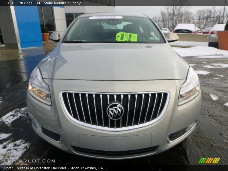 Stone Metallic / Ebony 2011 Buick Regal CXL